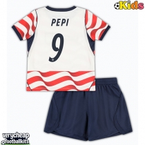 United States Ricardo Pepi #9 Replica Home Minikit World Cup 2026 Short Sleeve (+ pants)